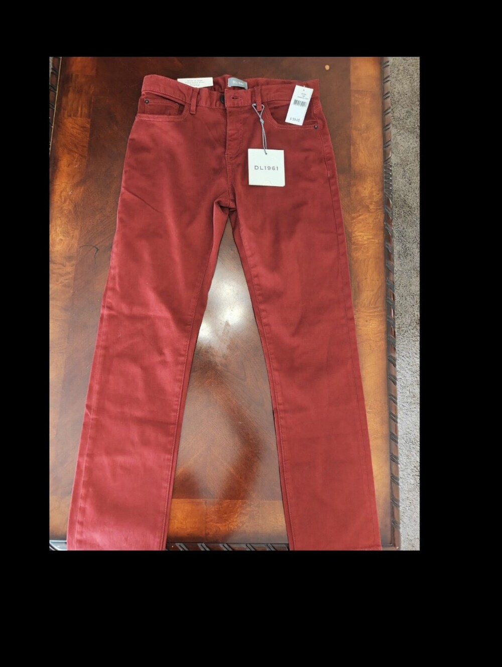 Brady Slim DL1961 Jeans Cinnamon Cider NWT Size 16